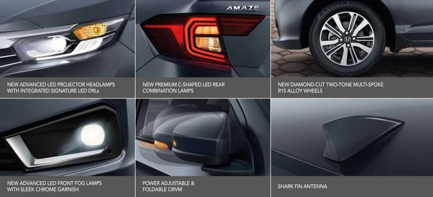Honda Amaze 2021 chính thức ra Honda Amaze 2021 chính thức ra
