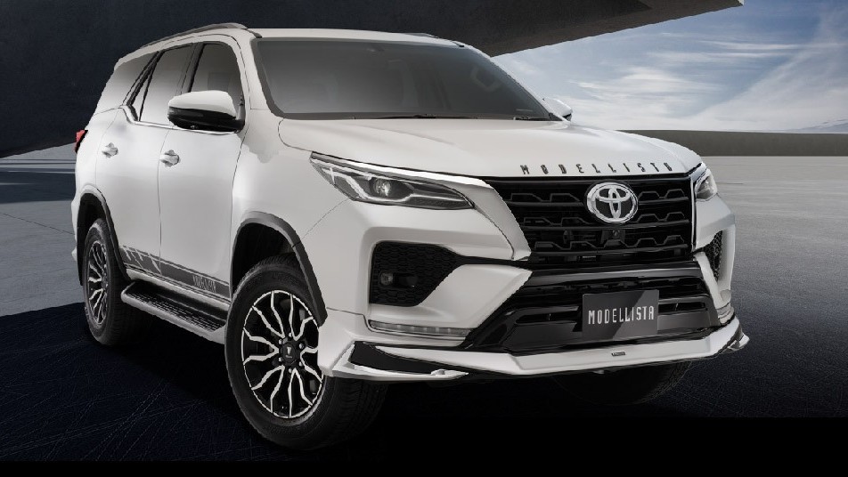 Toyota Fortuner 2021 với gói phụ kiện Modellista ra mắt tại Thái Lan