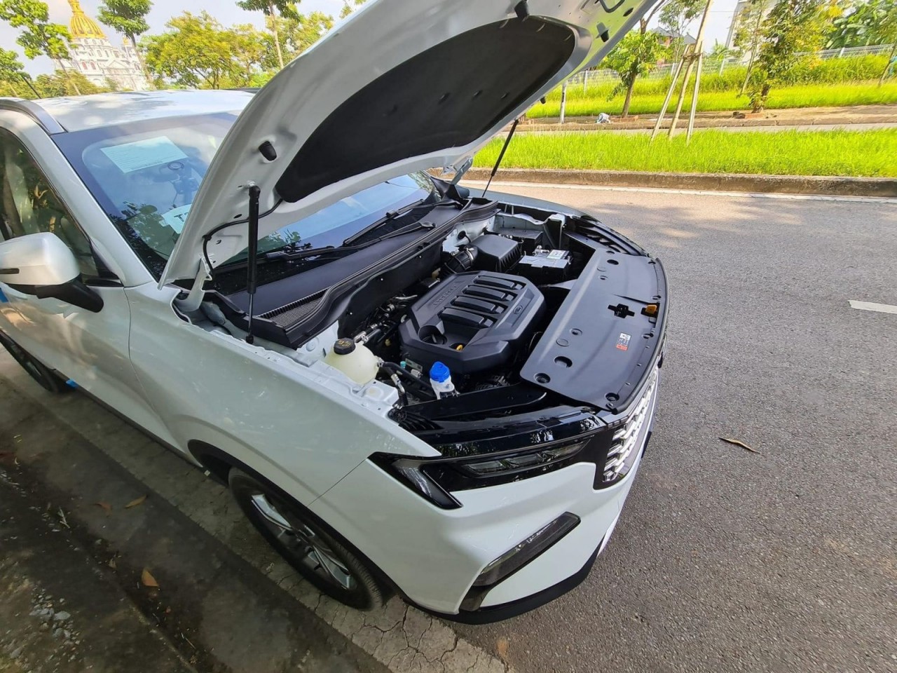 Ford Territory lộ ảnh chi tiết nội thất và động cơ tại Việt Nam Ford Territory lộ ảnh chi tiết nội thất và động cơ tại Việt Nam
