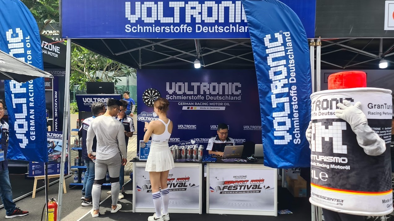 Voltronic chào sân biker Việt tại Sport Bike Festival Voltronic chào sân biker Việt tại Sport Bike Festival
