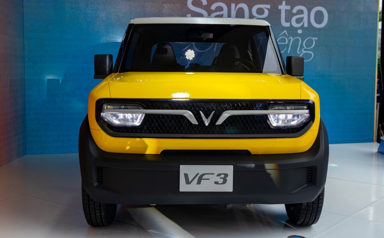 VF 3 gây chú ý tại triển lãm VinFast - Vì tương lai xanh tại TP. HCM