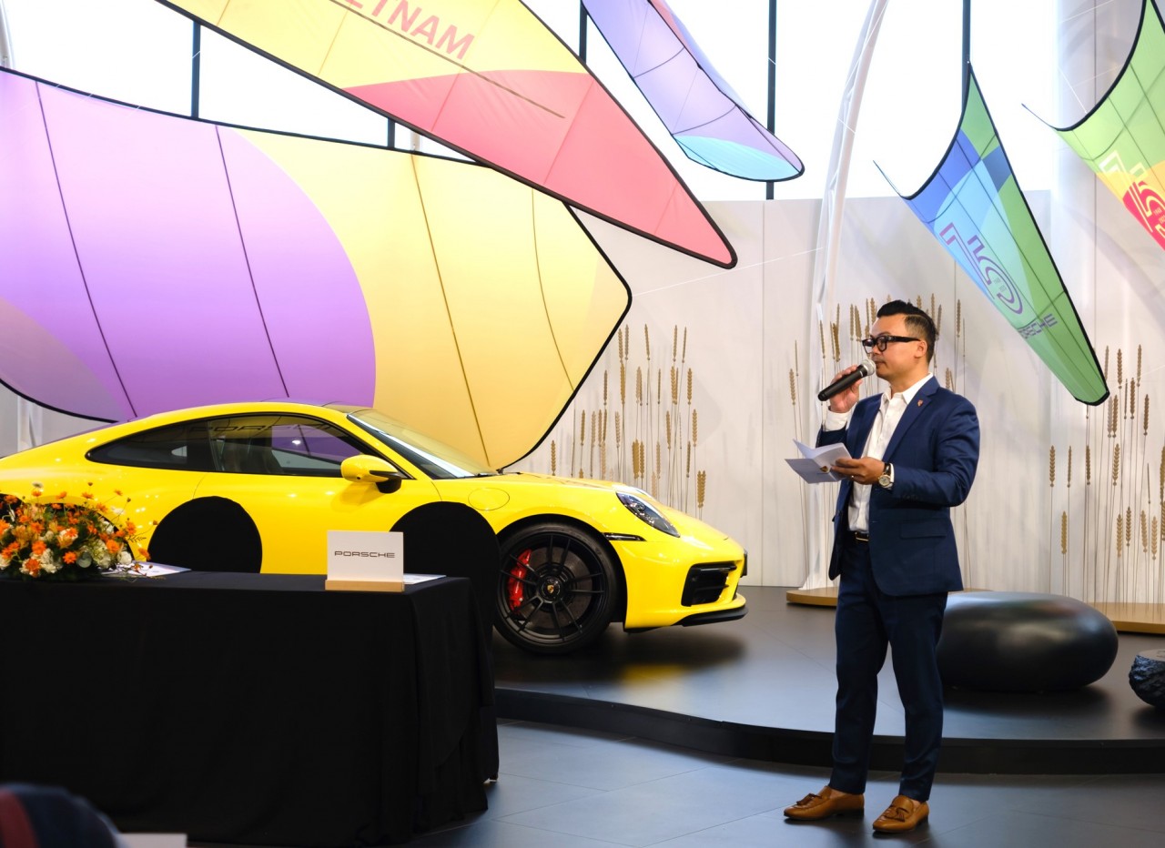 Ông Lê Xuân Sanh, Chủ tịch của Porsche Club Việt Nam.