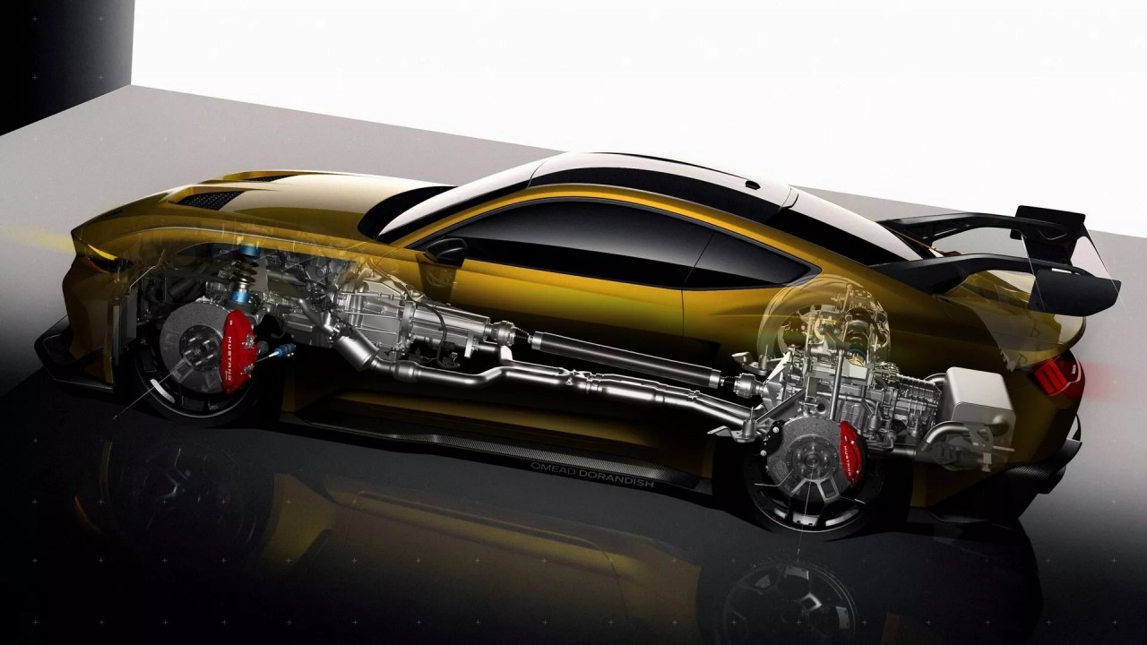 Chi tiết Ford Mustang GTD 2025 công suất 800 mã lực Chi tiết Ford Mustang GTD 2025 công suất 800 mã lực