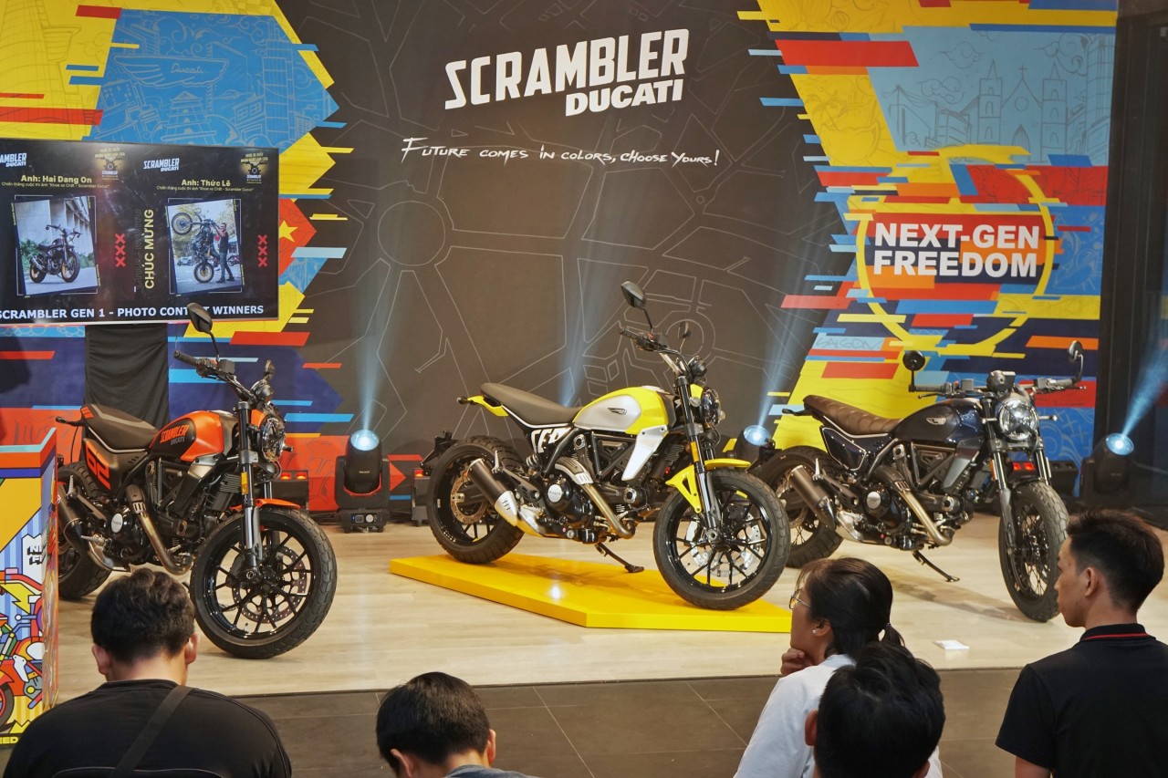Ducati Scrambler 2023 ra mắt biker Sài Gòn với ba phiên bản Ducati Scrambler 2023 ra mắt biker Sài Gòn với ba phiên bản