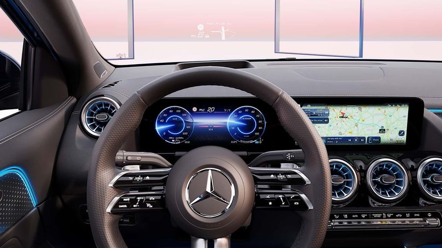 Cận cảnh xe điện Mercedes-Benz EQA, đi được 560 km với một lần sạc