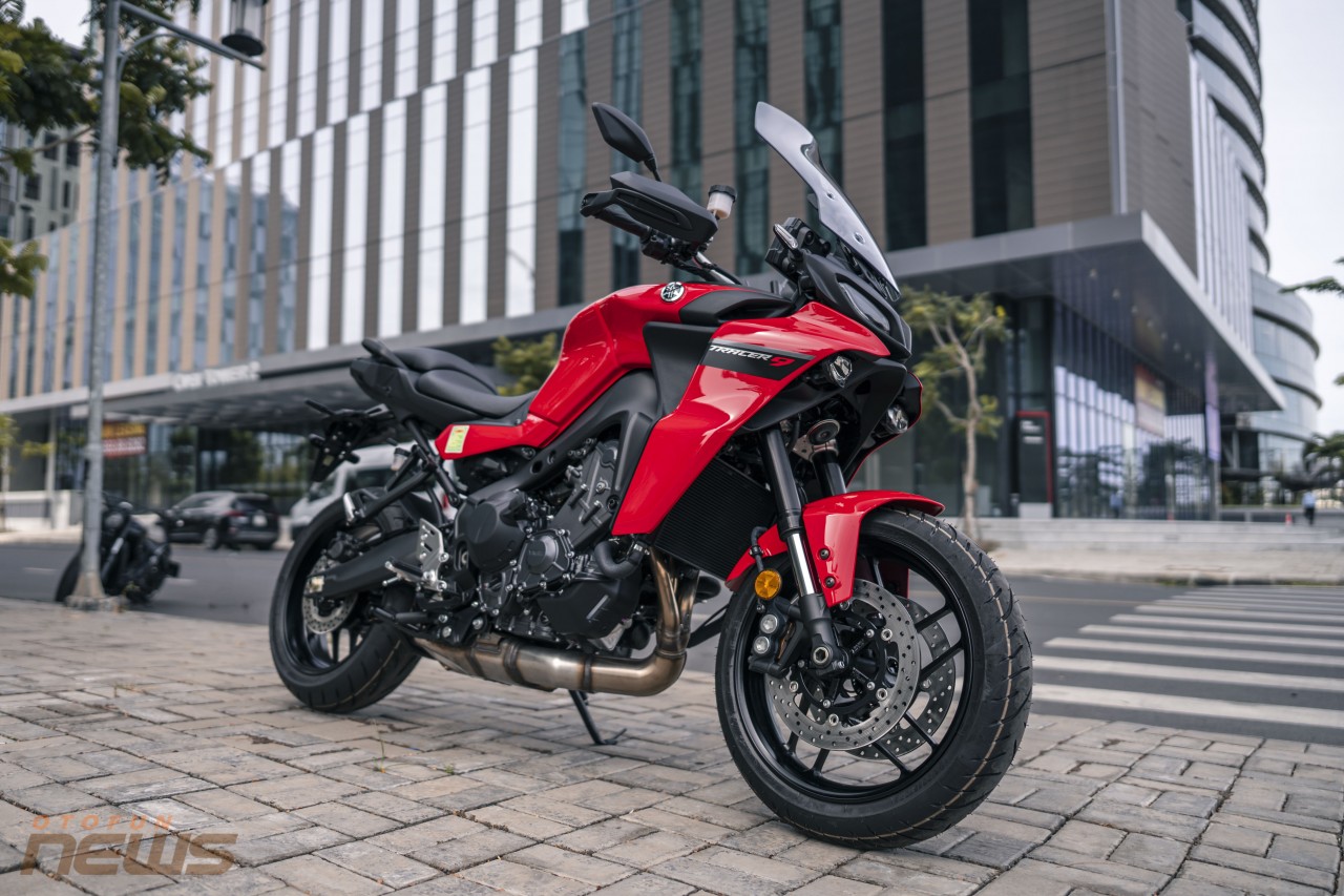 Cận cảnh Yamaha Tracer 9 GT 2023 với giá từ 334 triệu đồng Cận cảnh Yamaha Tracer 9 GT 2023 với giá từ 334 triệu đồng