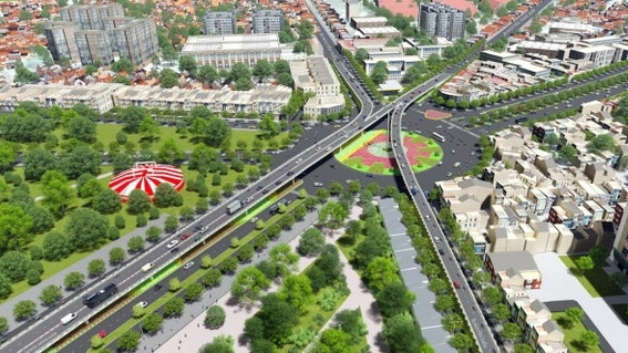 TP Hồ Chí Minh: Khởi công nhánh cầu vượt Nguyễn Kiệm - Hoàng Minh Giám