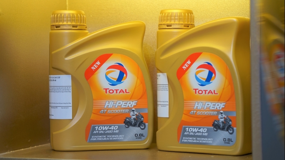 Total Việt Nam giới thiệu dầu nhớt cao cấp cho xe tay ga