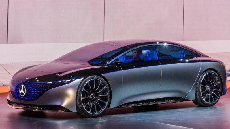IAA 2019: Mercedes-Benz Vision EQS định nghĩa lại phân khúc xe điện hạng sang