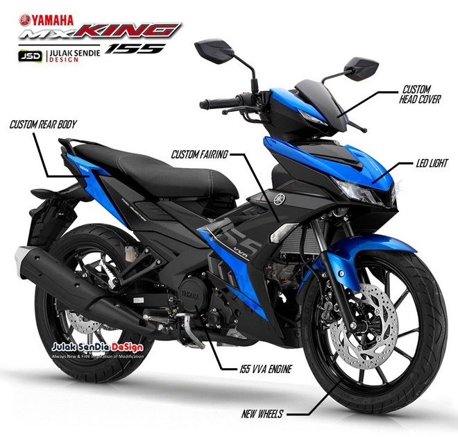 Lộ diện ảnh 'nóng' phiên bản nâng cấp Yamaha Exciter 155 VVA lo dien anh nong phien ban nang cap yamaha exciter 155 vva