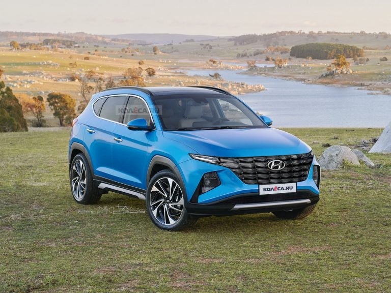 Hyundai Tucson 2021 chính thức lộ diện hyundai tucson 2021 chinh thuc lo dien