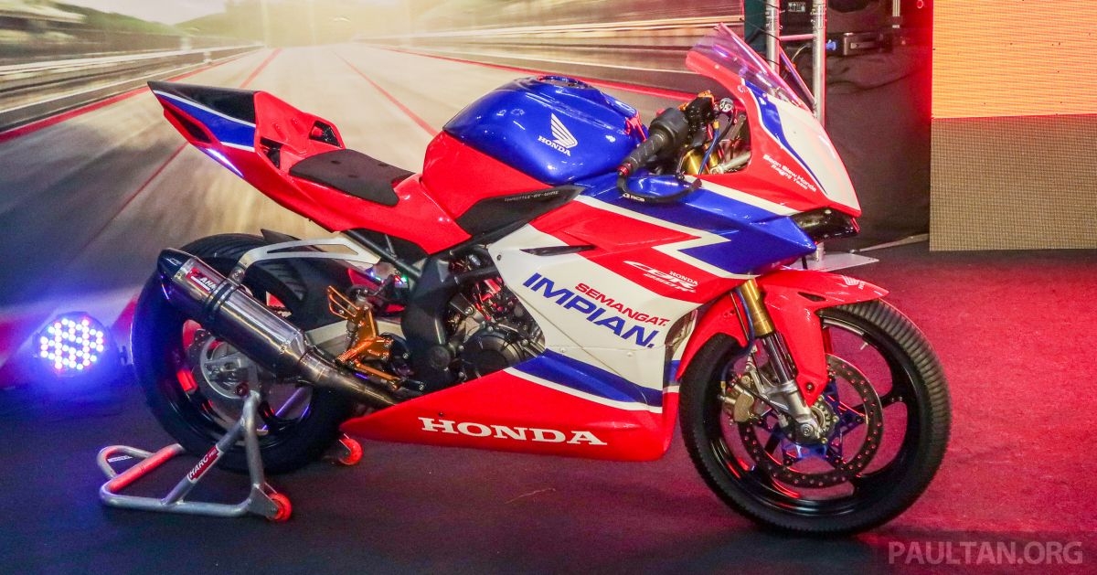 Honda ra mắt CBR250RR 2020 phiên bản xe đua tại Malaysia honda ra mat cbr250rr 2020 phien ban xe dua tai malaysia