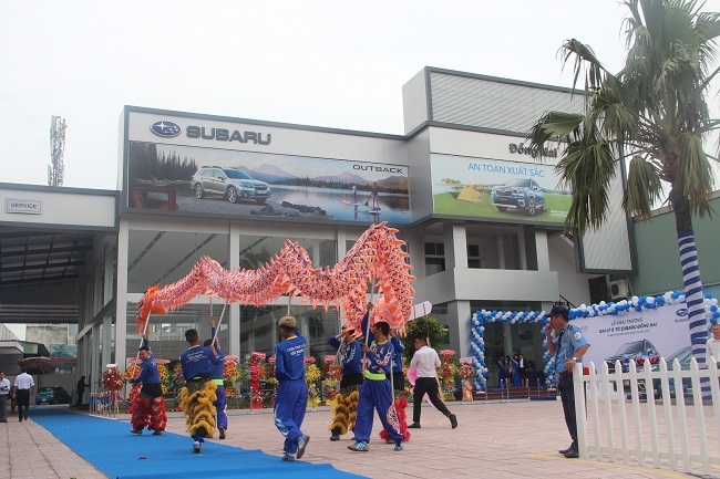 subaru khai truong dai ly dau tien o dong nai nang cap dai ly binh trieu