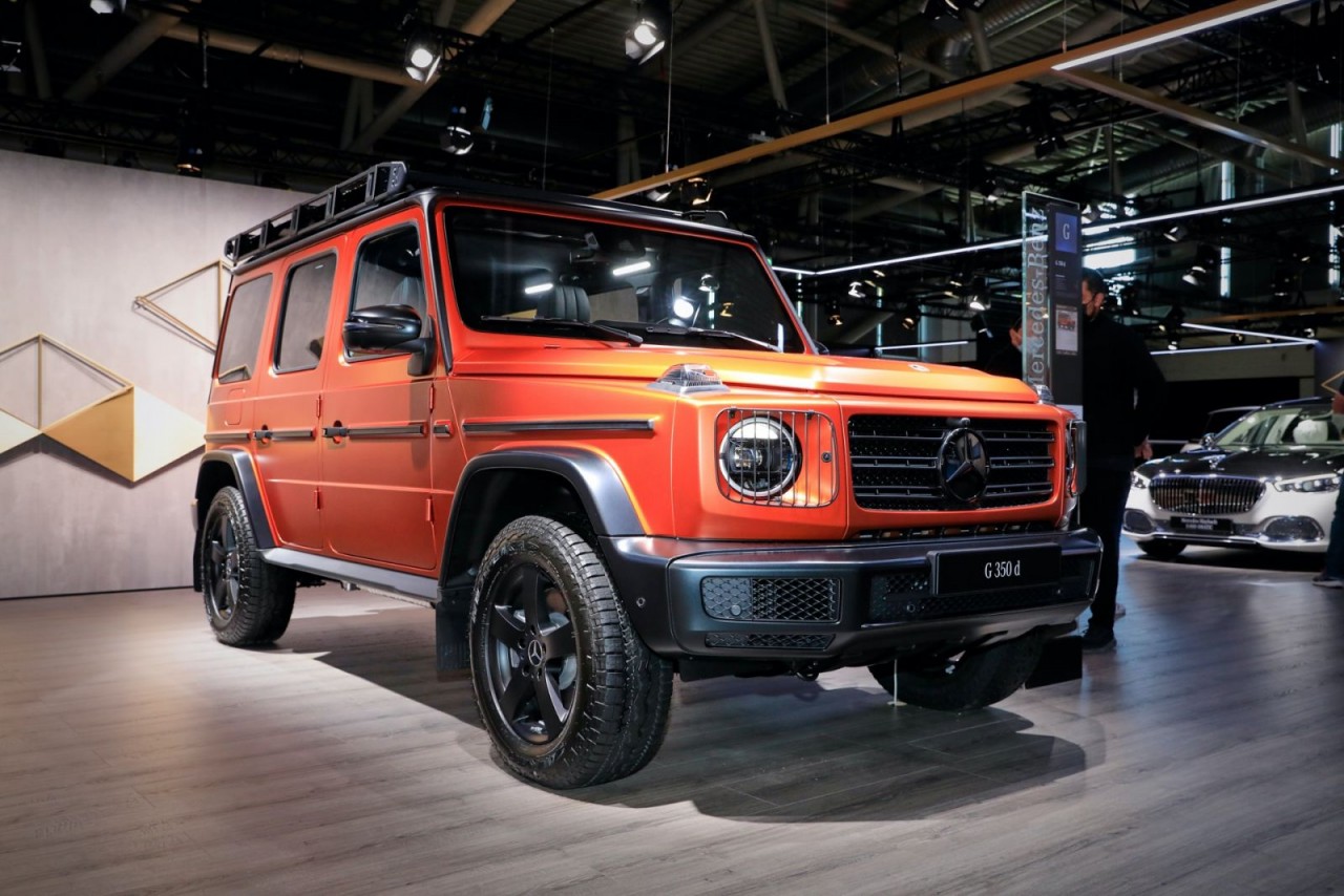 Mercedes mang G-Class 2022 đến triển lãm ô tô IAA Mobility 2021 Mercedes mang G-Class 2022 đến triển lãm ô tô IAA Mobility 2021
