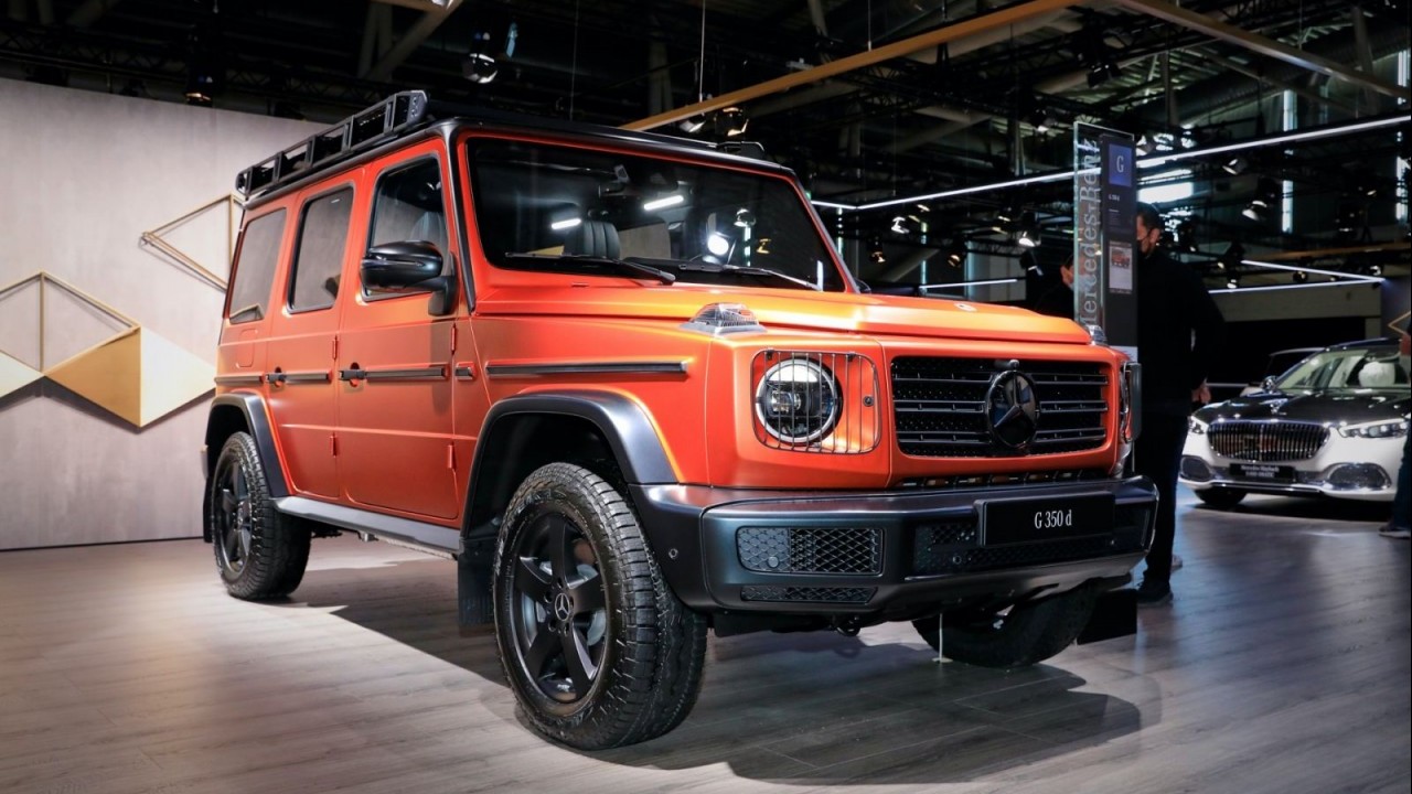 Mercedes mang G-Class 2022 đến triển lãm ô tô IAA Mobility 2021