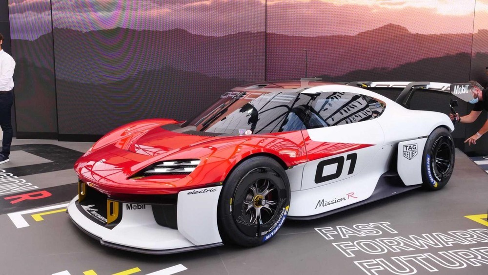 Porsche Mission R trình làng xe đua chạy điện, công suất 1.000 mã lực Porsche Mission R trình làng xe đua chạy điện, công suất 1.000 mã lực