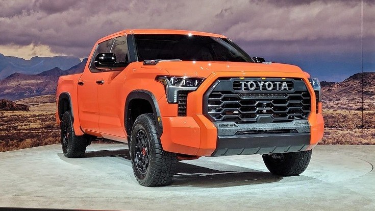 Toyota Tundra 2022 ra mắt, cạnh tranh với Ford F-150