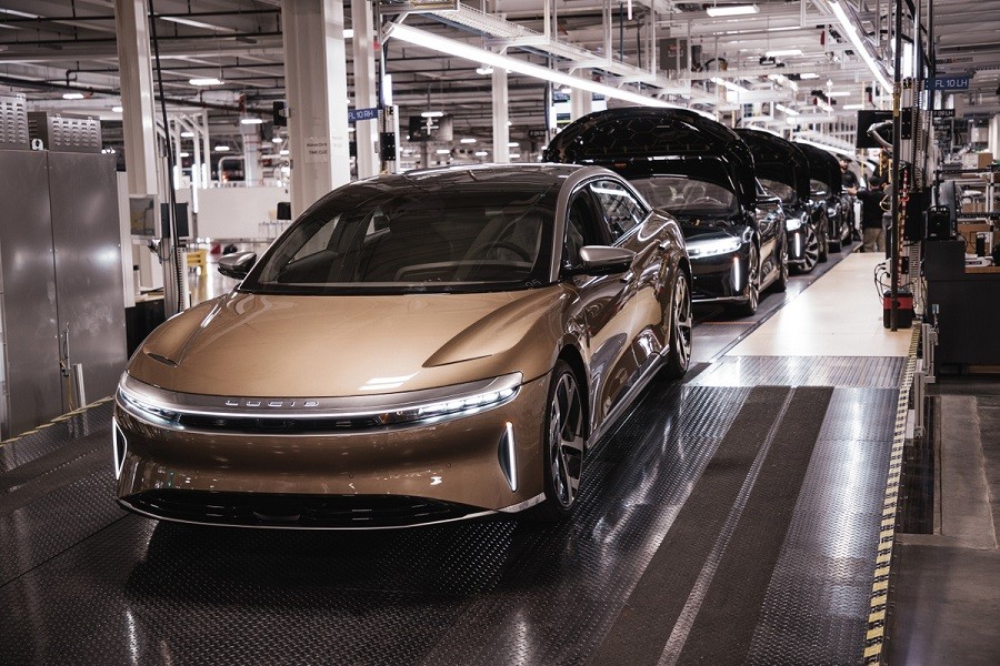 Xe điện Lucid Air mạnh 1.000 mã lực chính thức xuất xưởng Xe điện Lucid Air mạnh 1.000 mã lực chính thức xuất xưởng