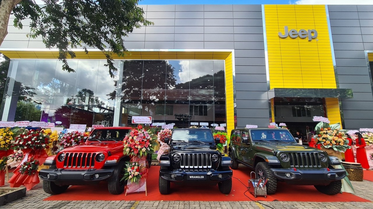 Đại lý Jeep 3S Buôn Ma Thuột đi vào hoạt động
