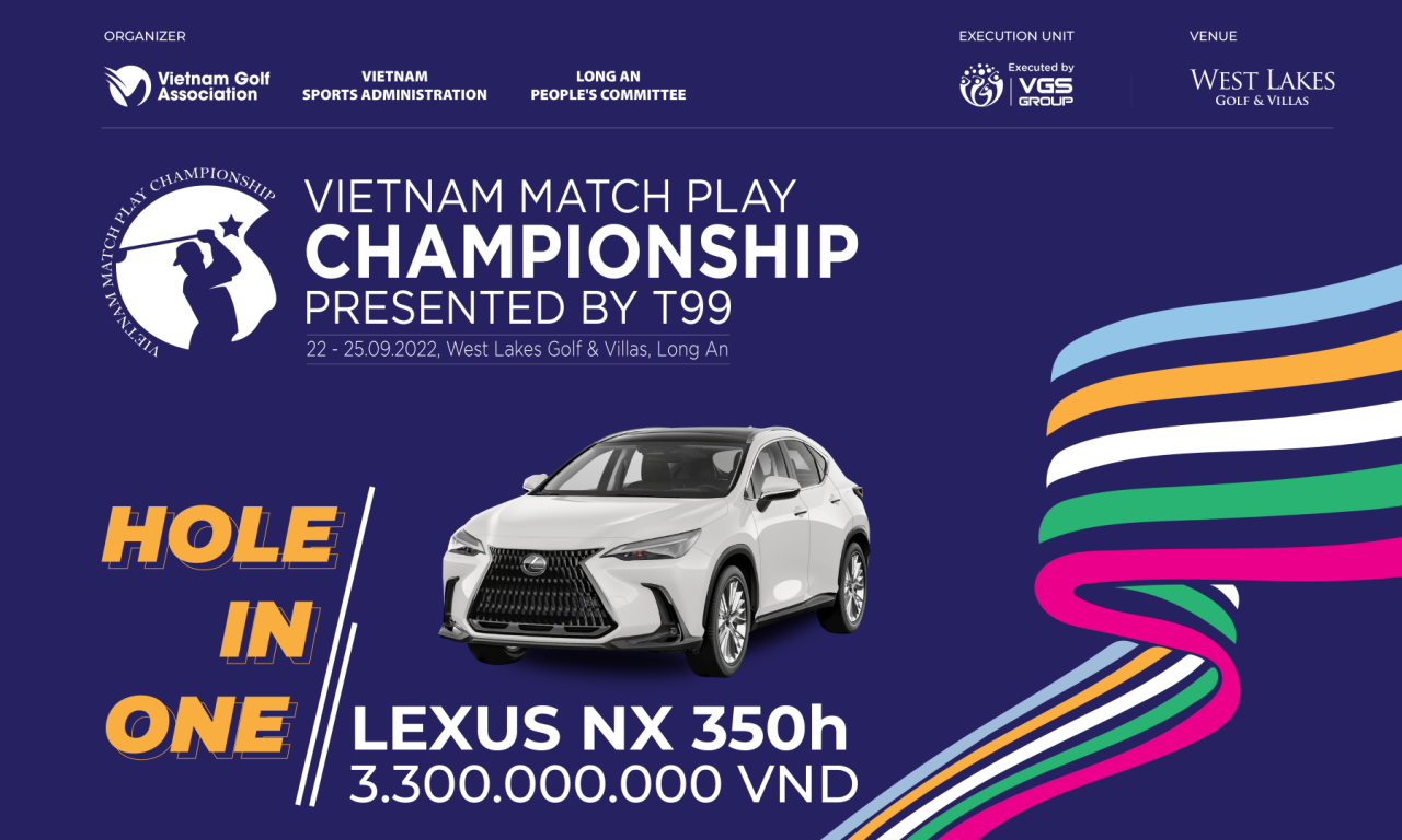 Lexus - Thử thách, khác biệt cùng Vietnam Matchplay Championship 2022 Lexus - Thử thách, khác biệt cùng Vietnam Matchplay Championship 2022