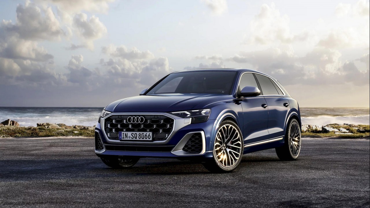 Cận cảnh bộ đôi Audi Q8 và SQ8 2024 với các nâng cấp mới