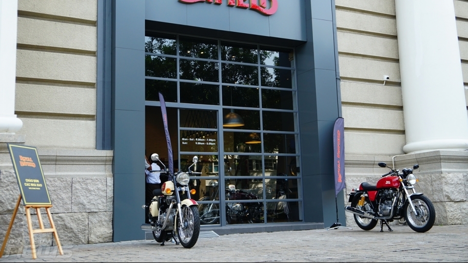 Royal Enfield chính thức mở showroom đầu tiên tại Việt Nam