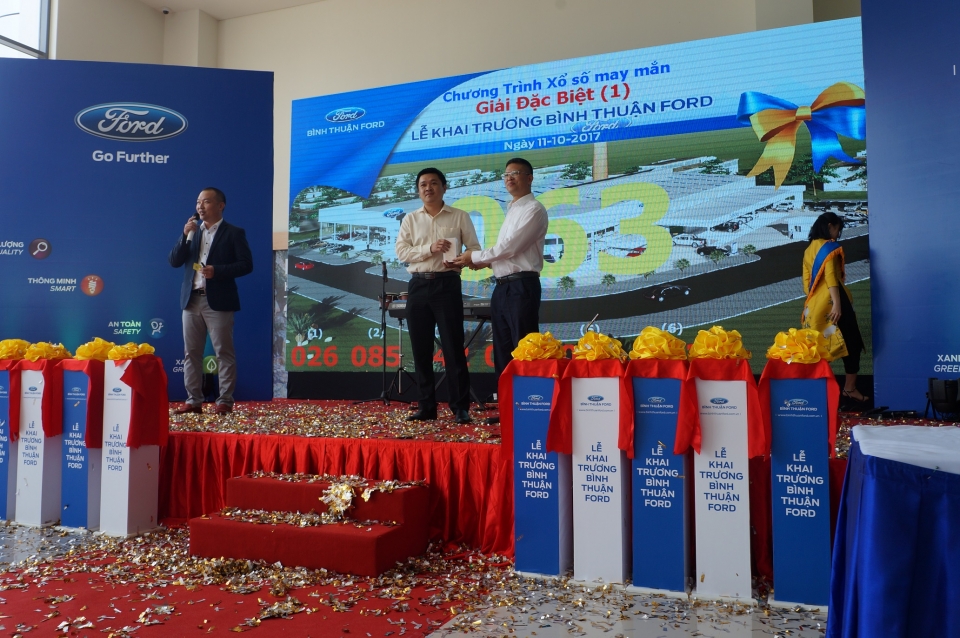 dai ly ford dau tien tai binh thuan chinh thuc di vao hoat dong