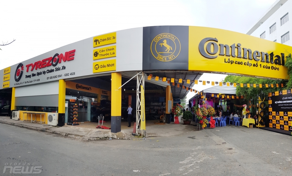 Continental Tires khai trương trung tâm lốp thứ 2 tại TP. Hồ Chí Minh continental tires khai truong trung tam lop thu 2 tai tp ho chi minh