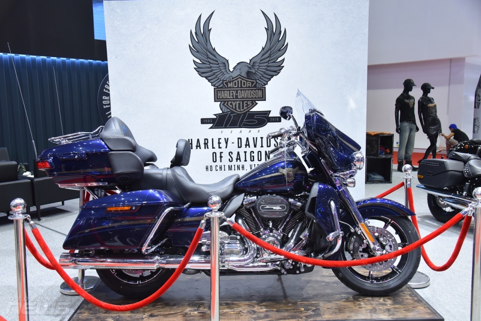 vims 2017 harley davidson mang dan xe tien ty den trien lam