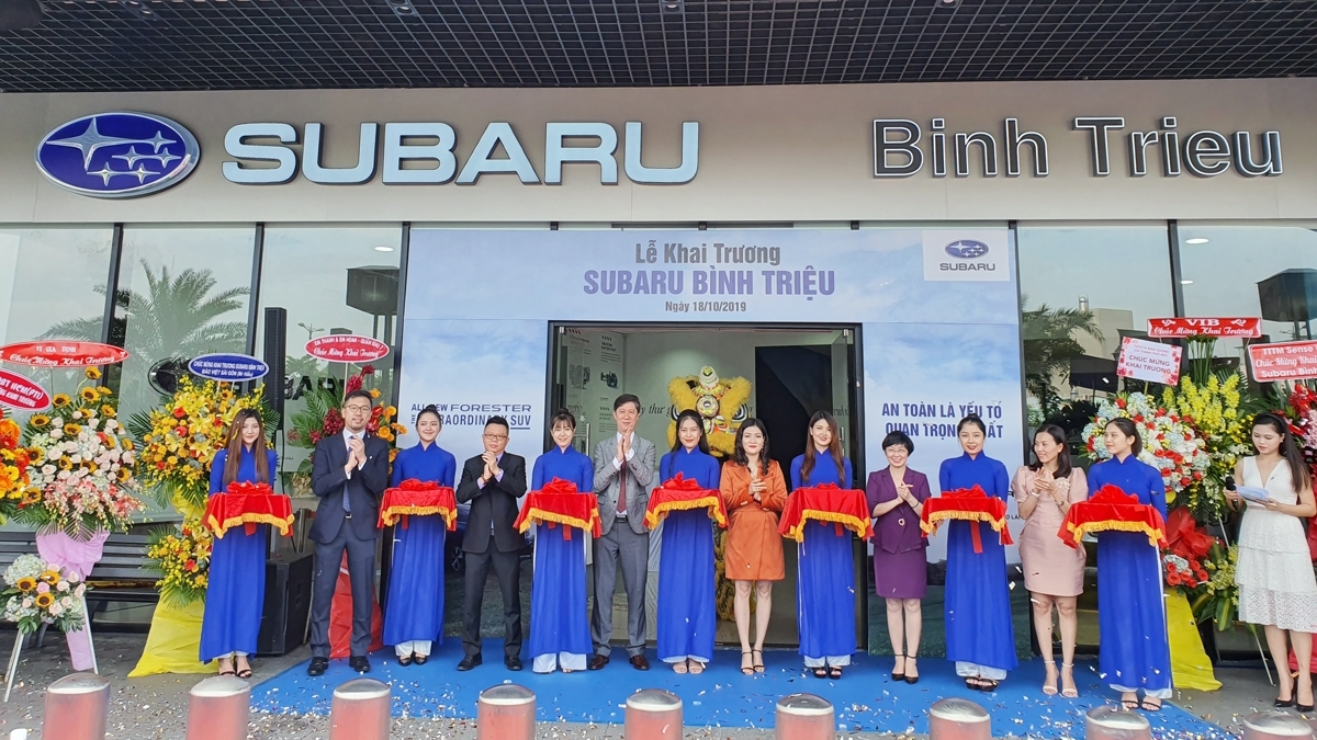 Subaru Việt Nam đồng loạt khai trương 3 đại lý ủy quyền mới