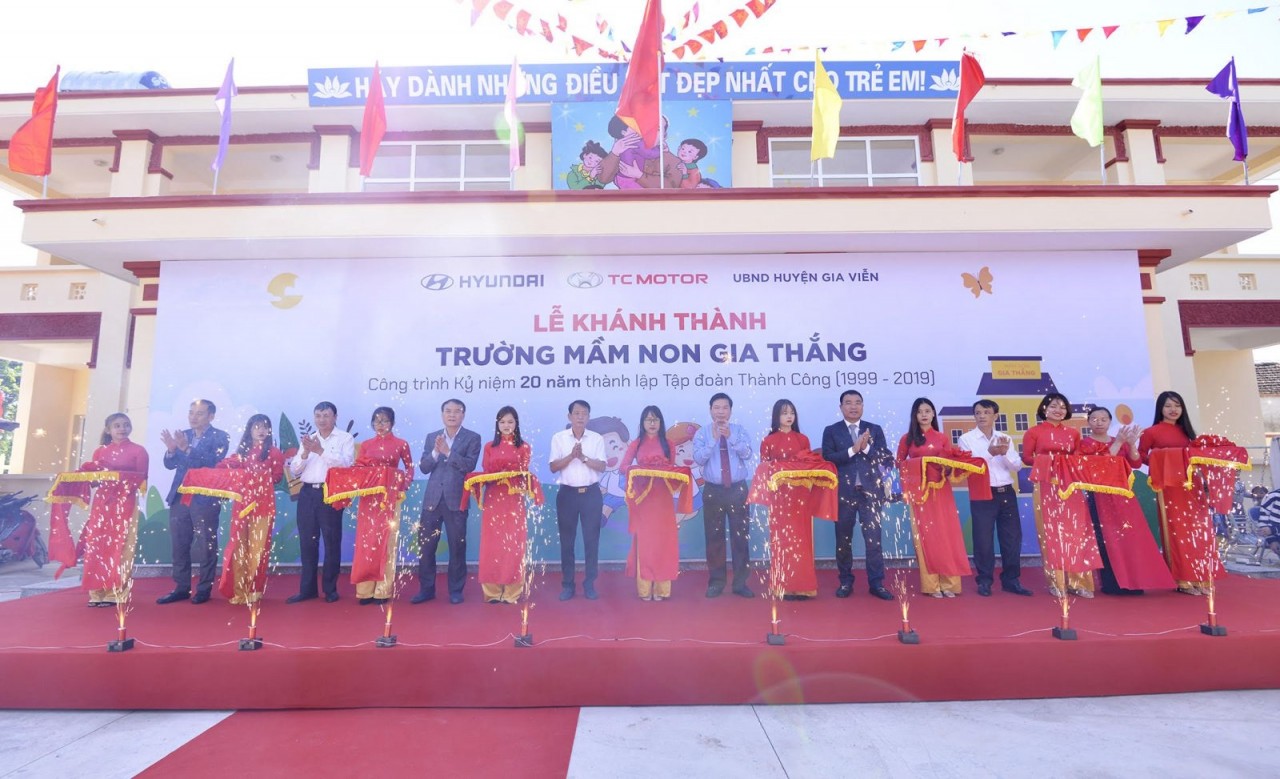 TC MOTOR khánh thành trường mần non chuẩn quốc gia tại Ninh Bình tc motor khanh thanh truong man non chuan quoc gia tai ninh binh