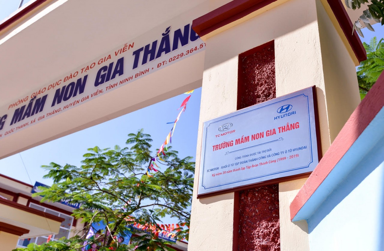 TC MOTOR khánh thành trường mần non chuẩn quốc gia tại Ninh Bình tc motor khanh thanh truong man non chuan quoc gia tai ninh binh