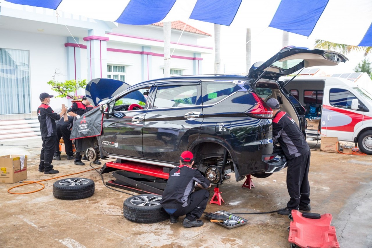 Mitsubishi triển khai chiến dịch chăm sóc khách hàng mitsubishi trien khai chien dich cham soc khach hang