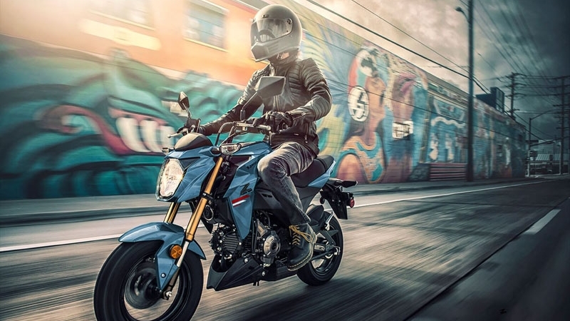Kawasaki Z125 Pro 2021 ra mắt, bổ sung thêm hai màu sơn mới