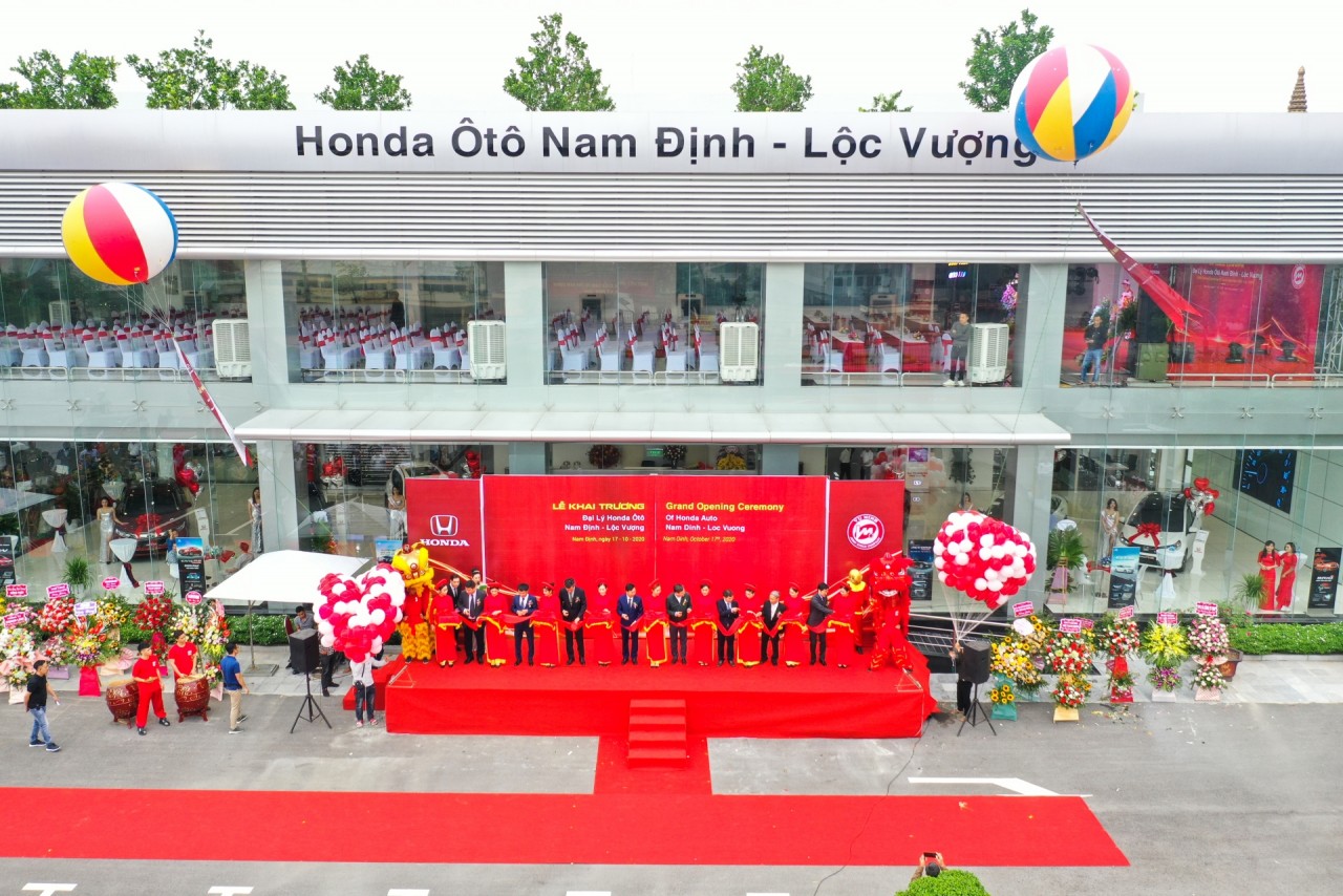 dai ly honda oto nam dinh loc vuong di vao hoat dong