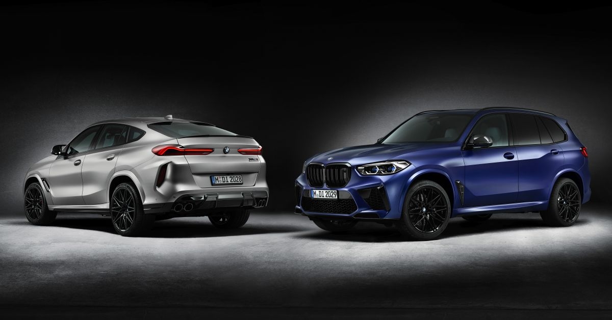 bmw gioi thieu bo doi x5 m x6 m competition first edition 2021