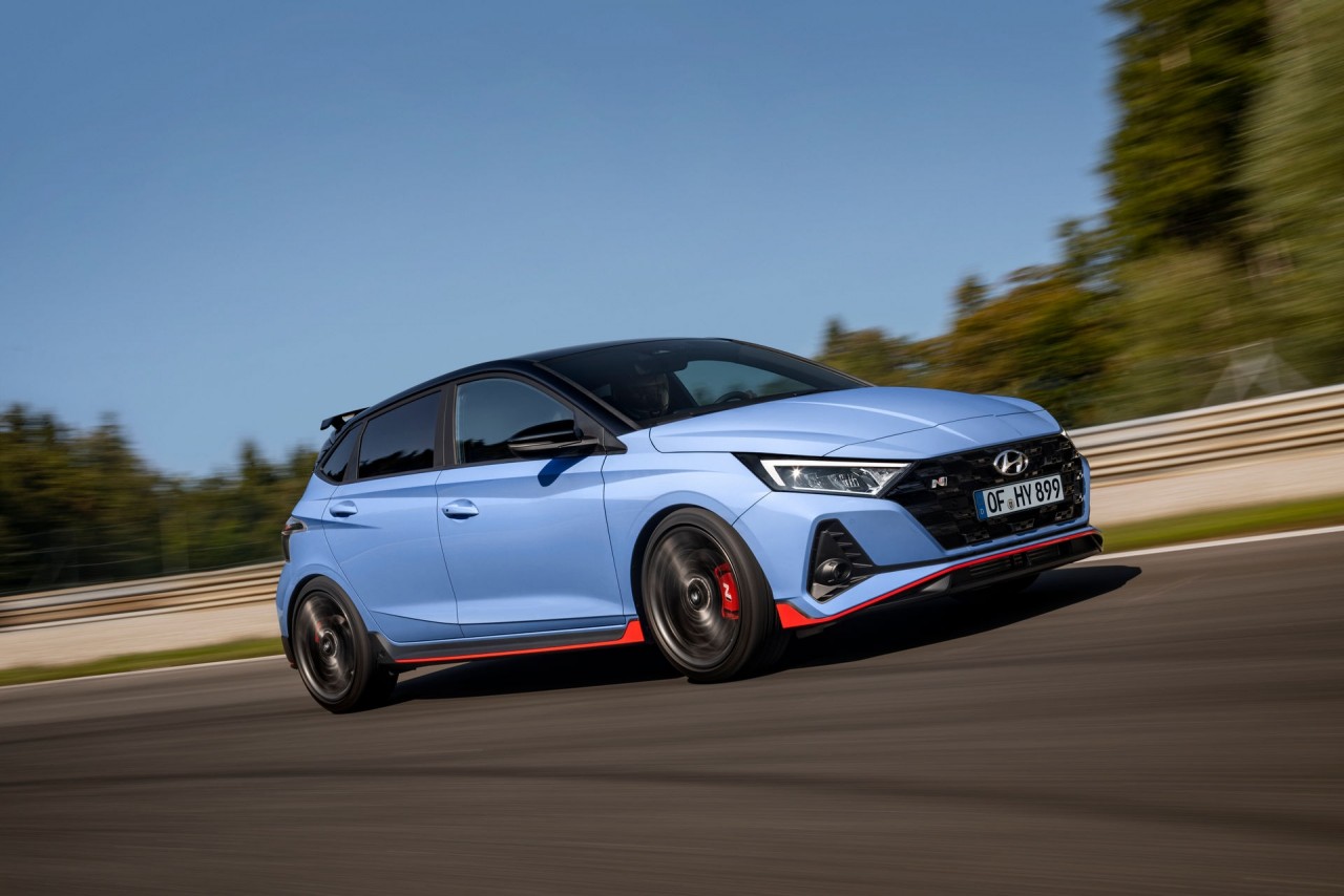 Hyundai i20 N 2021 dùng chung động cơ Elantra Sport hyundai i20 n 2021 dung chung dong co elantra sport