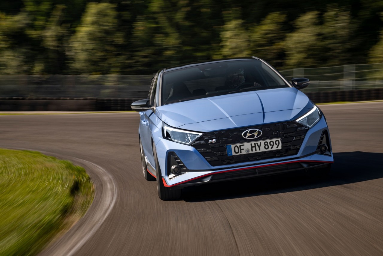 Hyundai i20 N 2021 dùng chung động cơ Elantra Sport hyundai i20 n 2021 dung chung dong co elantra sport