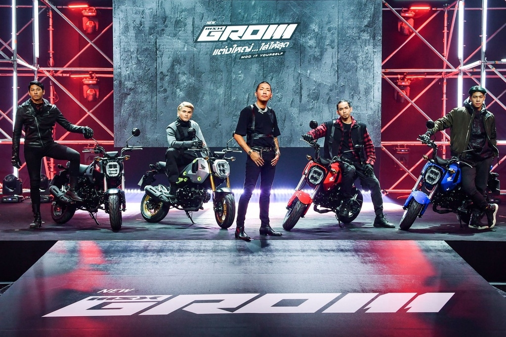 Honda giới thiệu MSX Grom 125 thế hệ mới, thêm trang bị phanh ABS honda gioi thieu msx grom 125 the he moi them trang bi phanh abs