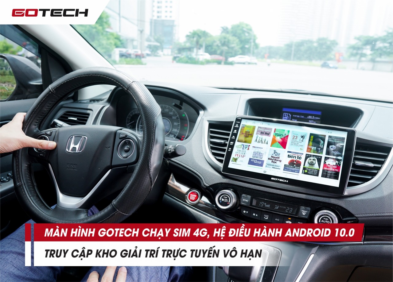 Màn hình ôtô thông minh GOTECH điều khiển bằng giọng nói có đáng tiền? man hinh oto thong minh gotech dieu khien bang giong noi co dang tien
