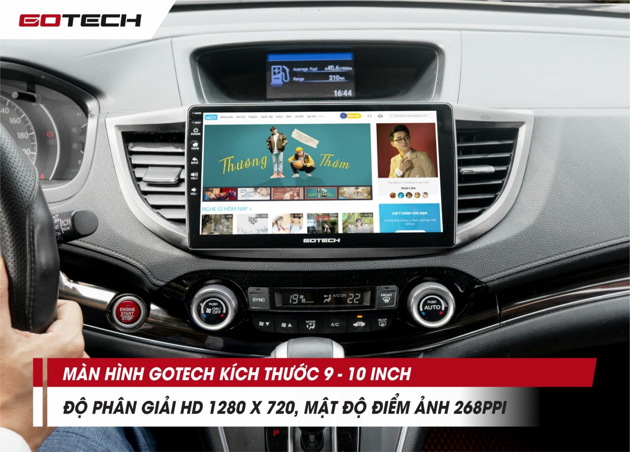 Màn hình ôtô thông minh GOTECH điều khiển bằng giọng nói có đáng tiền? man hinh oto thong minh gotech dieu khien bang giong noi co dang tien