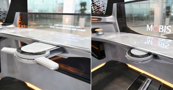 Hyundai Mobis phát triển vô lăng thông minh có thể gập lại Hyundai Mobis phát triển vô lăng thông minh có thể gập lại