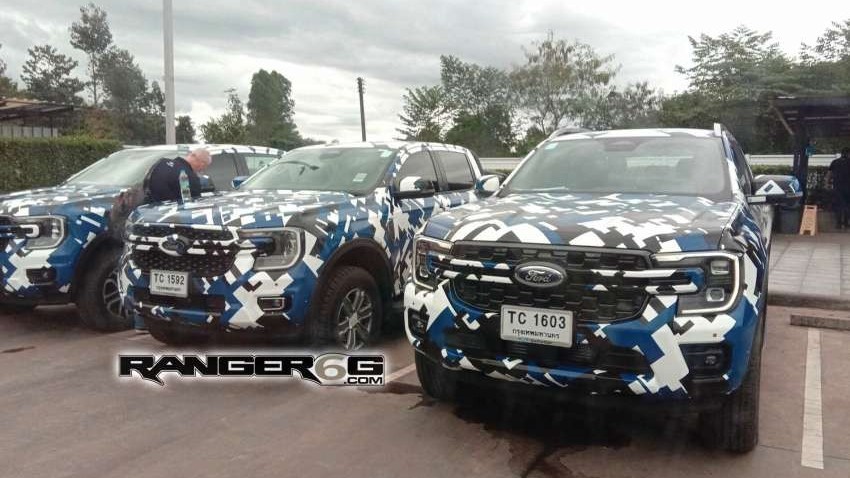 Ford Ranger 2022 sẽ có tổng cộng 4 phiên bản
