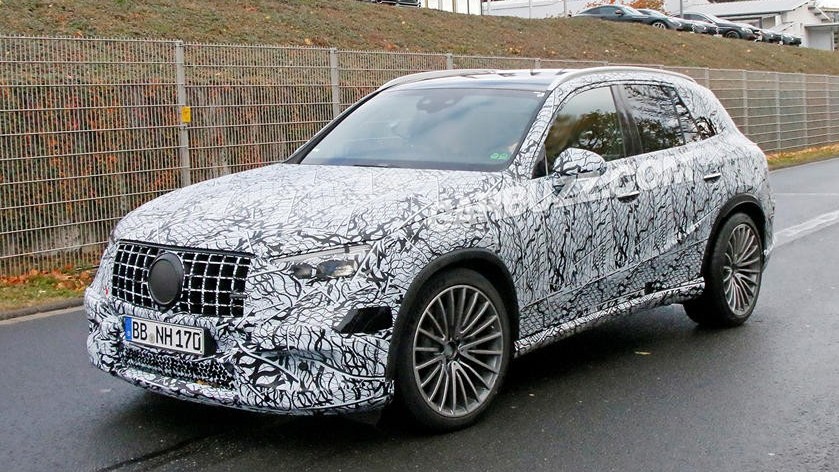 Bắt gặp Mercedes-AMG GLC 43 trên đường thử