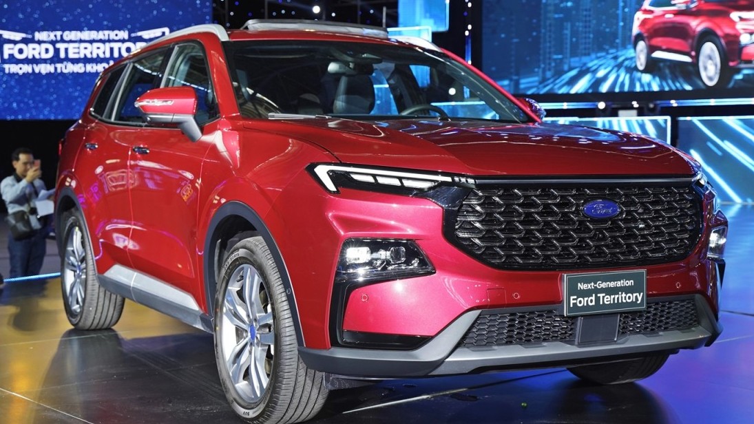 Cận cảnh Ford Territory vừa được ra mắt tại Việt Nam