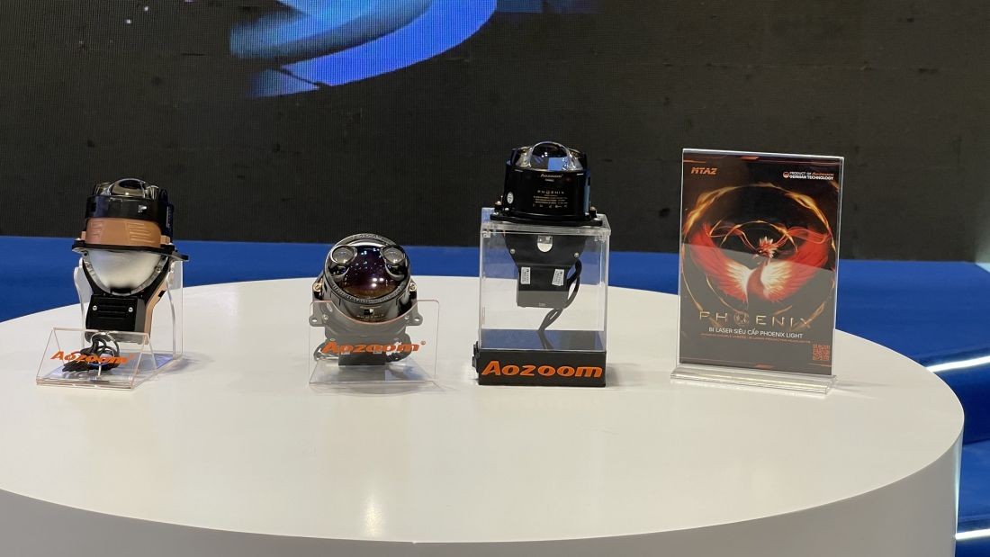 Aozoom ra mắt đèn laser dành cho ô tô tại VMS 2022 Aozoom ra mắt đèn laser dành cho ô tô tại VMS 2022