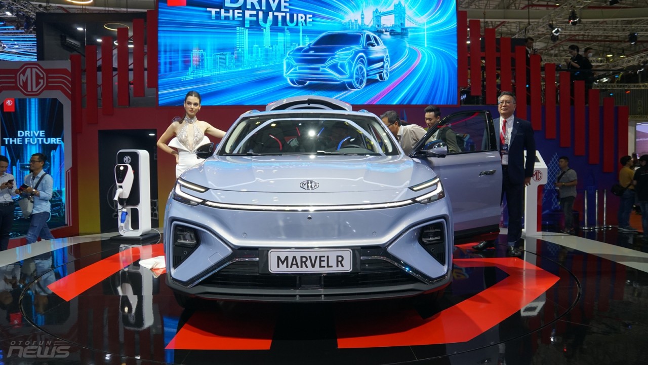 [VMS 2022] Cận cảnh xe điện MG Mavel R, đối thủ mới của Vinfast VF8
