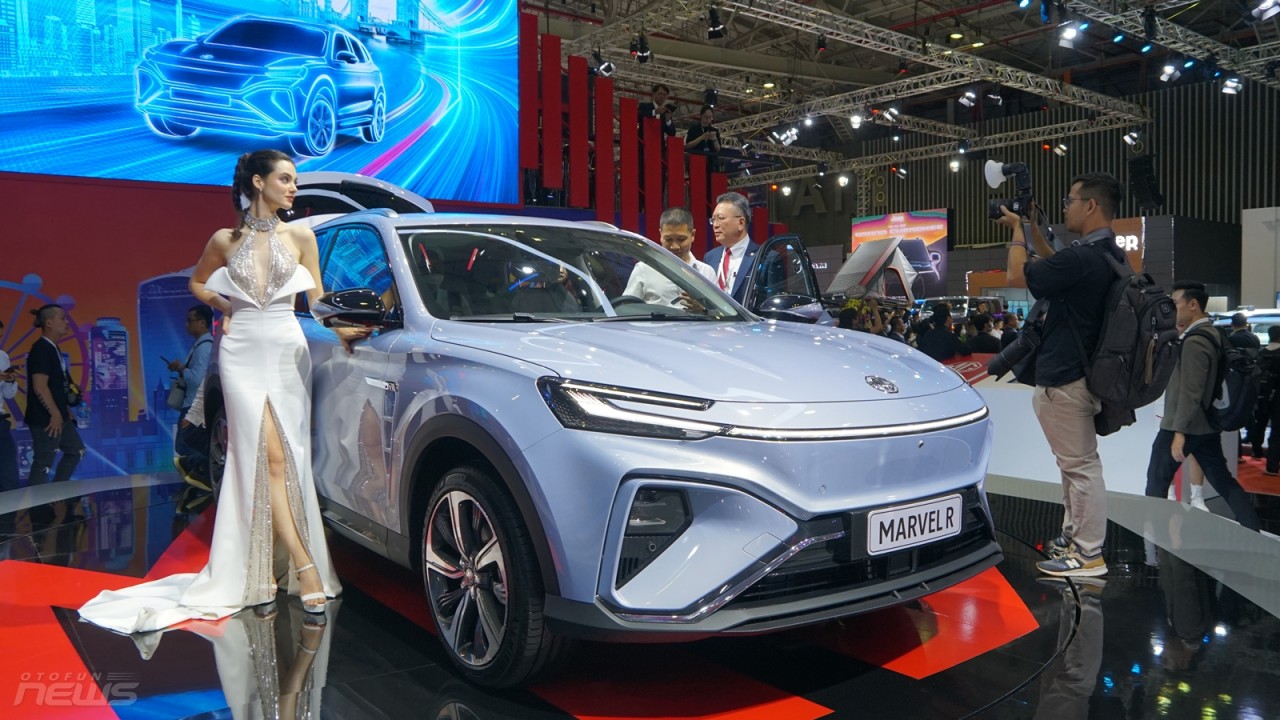 [VMS 2022] Cận cảnh xe điện MG Mavel R, đối thủ mới của Vinfast VF8