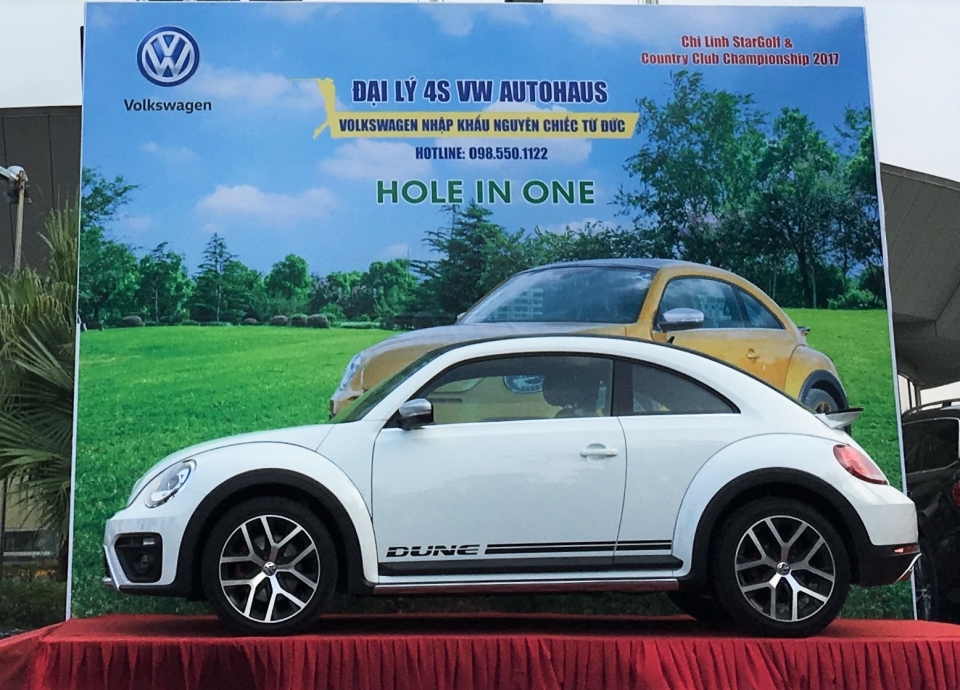 volkswagen viet nam tai tro xe cho giai golf chi linh 2017