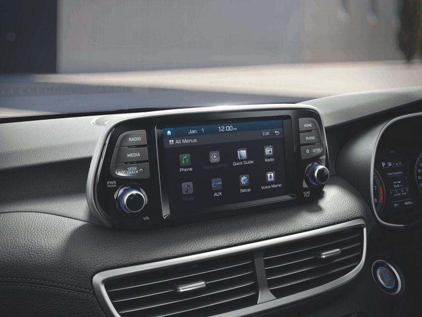 hyundai tucson ban nang cap ra mat tai malaysia